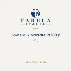 Products Cow's milk mozzarella 100 g by Tabula Italia, Fresh from Frozen